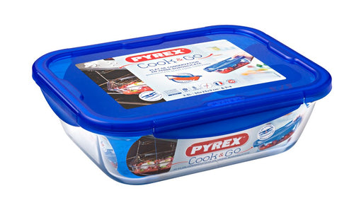 Large Borosilicate pyrex with lid