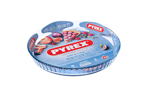 Quiche / Flan Dish - Round - French PYREX - 28 cm