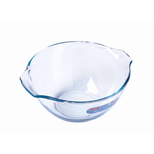 French Borosilicate PYREX 2.7 liter vintage mixing bowl 404B000