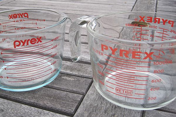 French PYREX vs American pyrex measuring cups