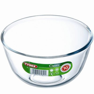 French PYREX Mixing Bowls - made of Borosilicate Glass Cookware